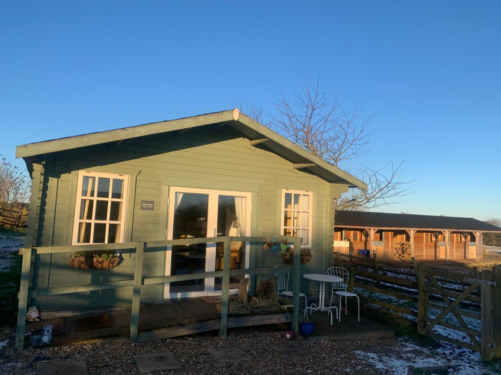 Owls Nest Log Cabin 莫珀斯 外观 照片